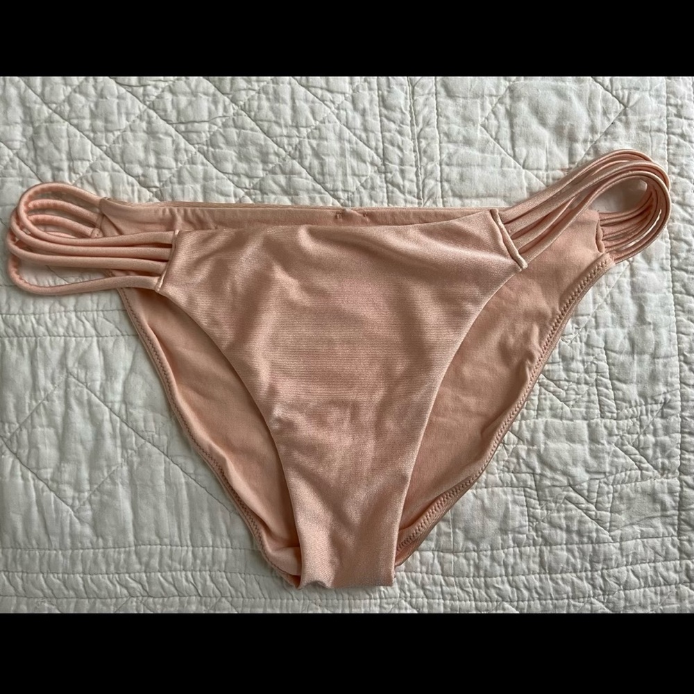 Peach/Blush Color 2 Piece Bottom only
